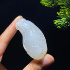 和田玉籽料白菜挂件（38.8g）