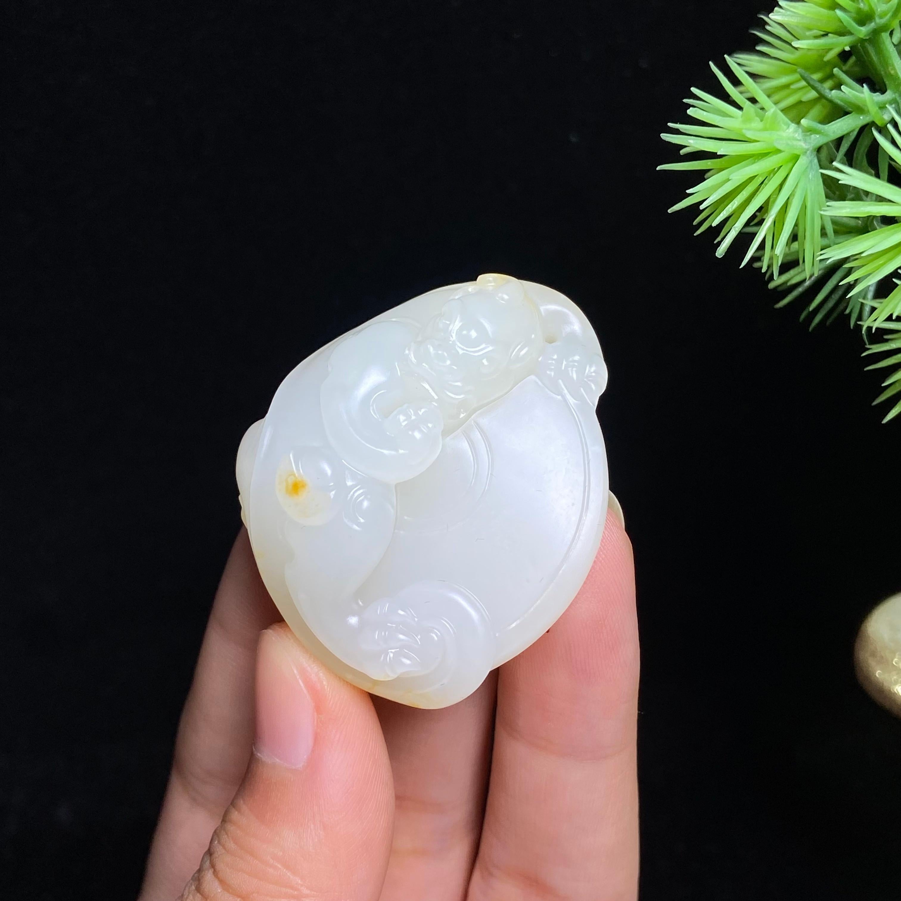 和田玉籽料貔貅（26.8g）