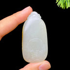 和田玉籽料无事牌（37.7g）