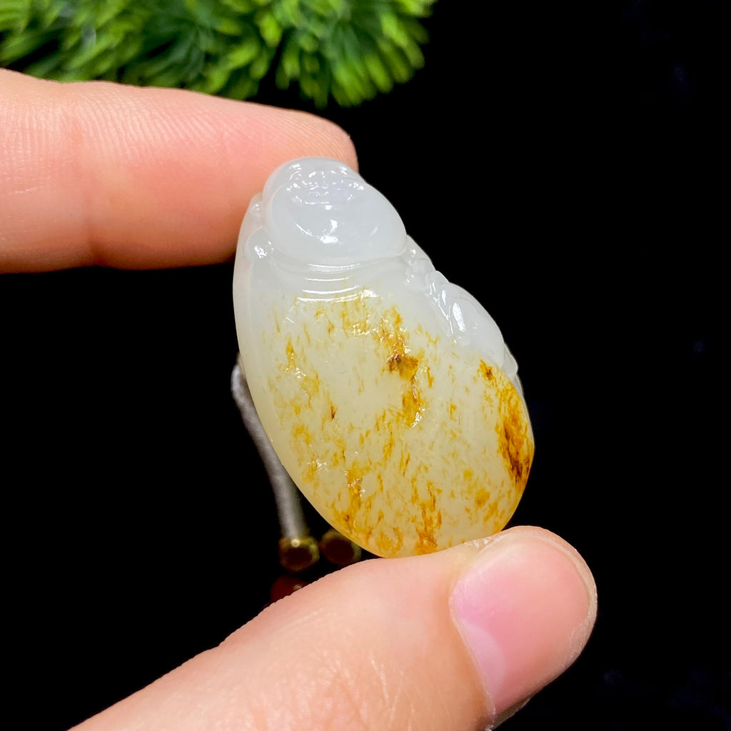 和田玉籽料佛公（18.2g）
