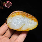 和田玉籽料仿古龙凤（172.6g）