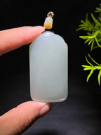 和田玉籽料无事牌（50.0g）