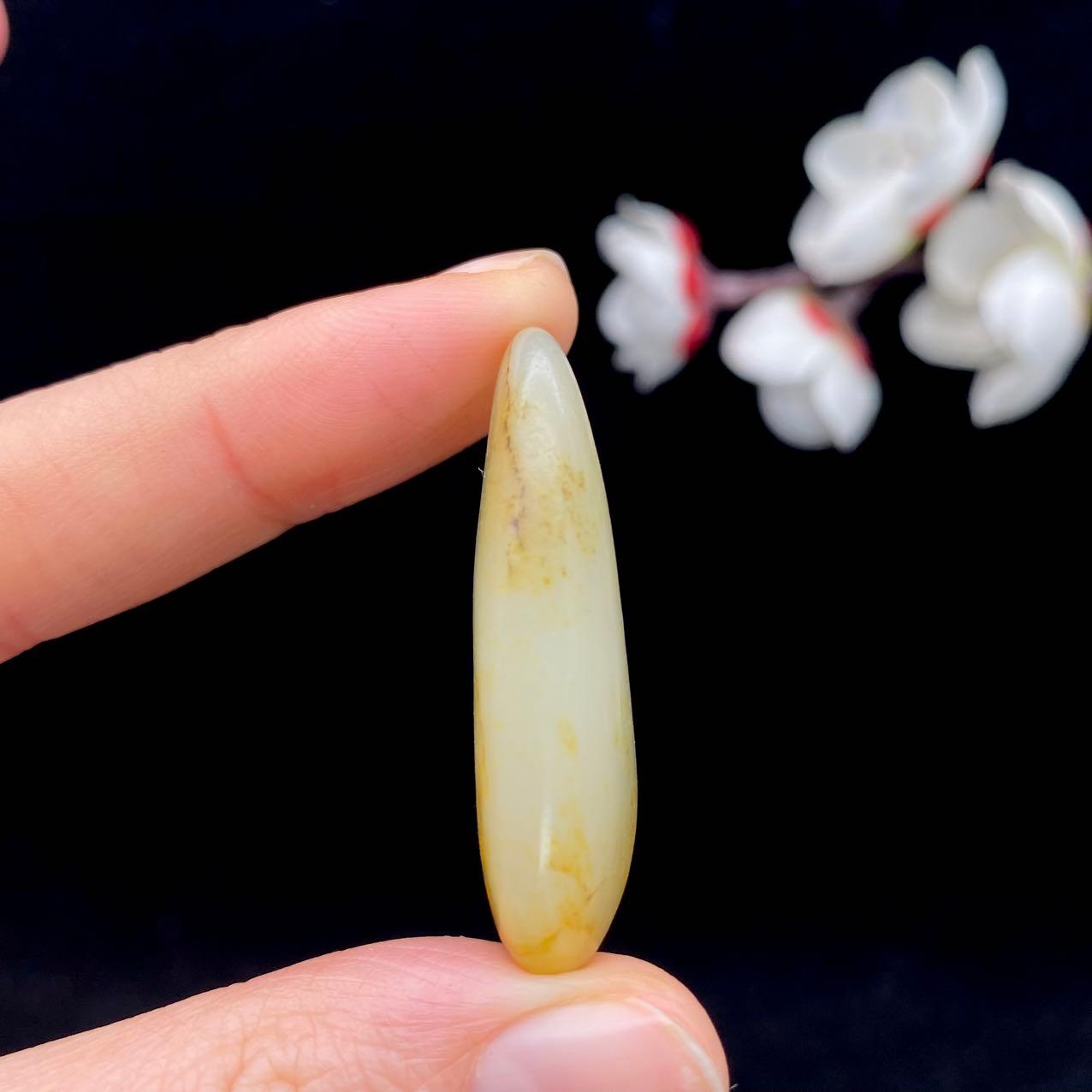 【超值推荐】和田玉洒金皮籽料吊坠籽（11.3g）