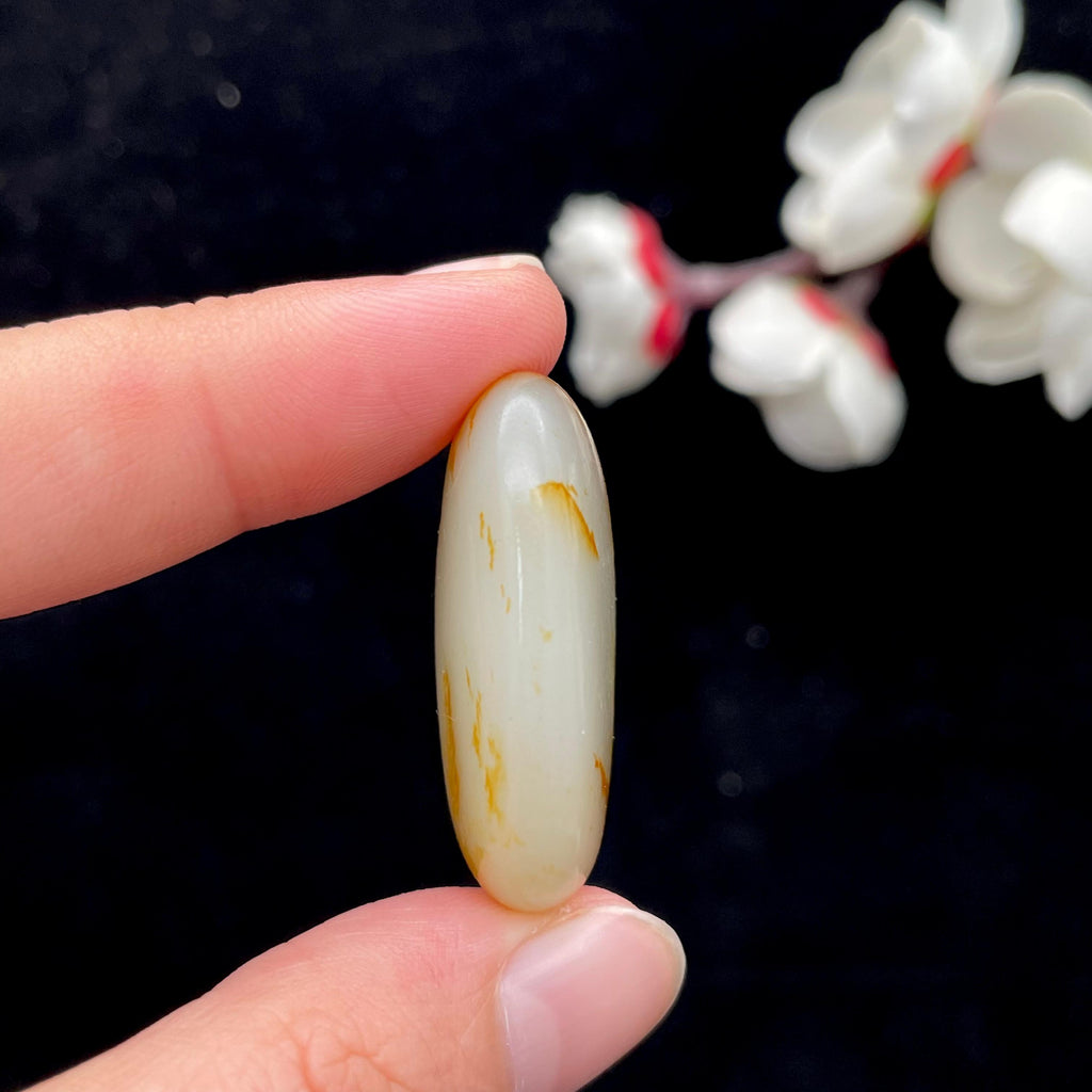 和田玉聚黄皮籽料（14.2g）