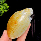 和田玉籽料龙龟把件（106.6g）