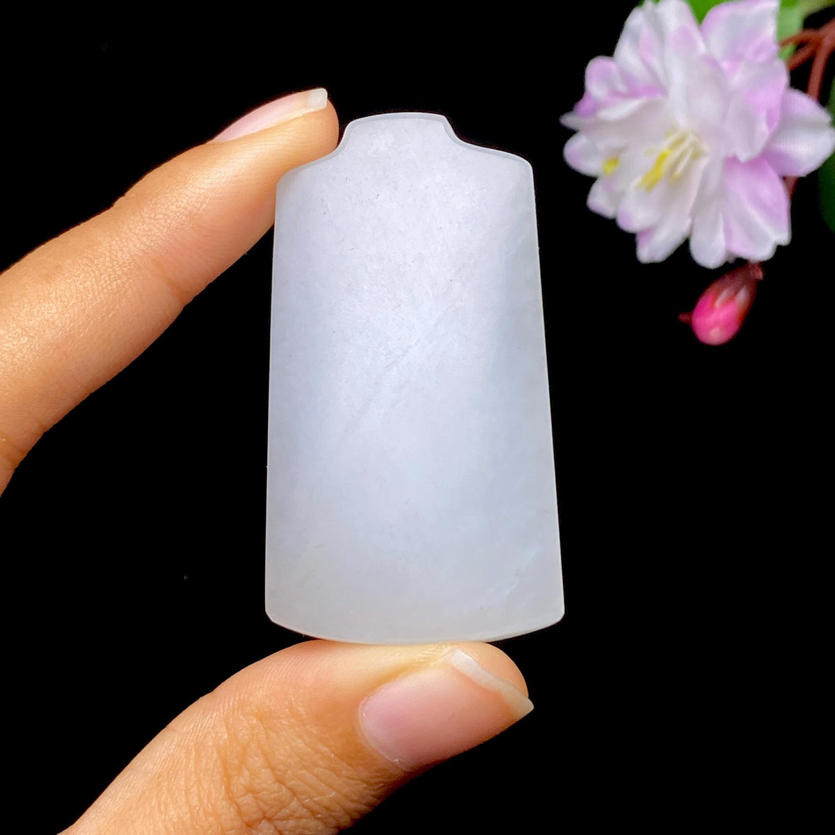 秒杀和田玉籽料无事牌（40.6g）