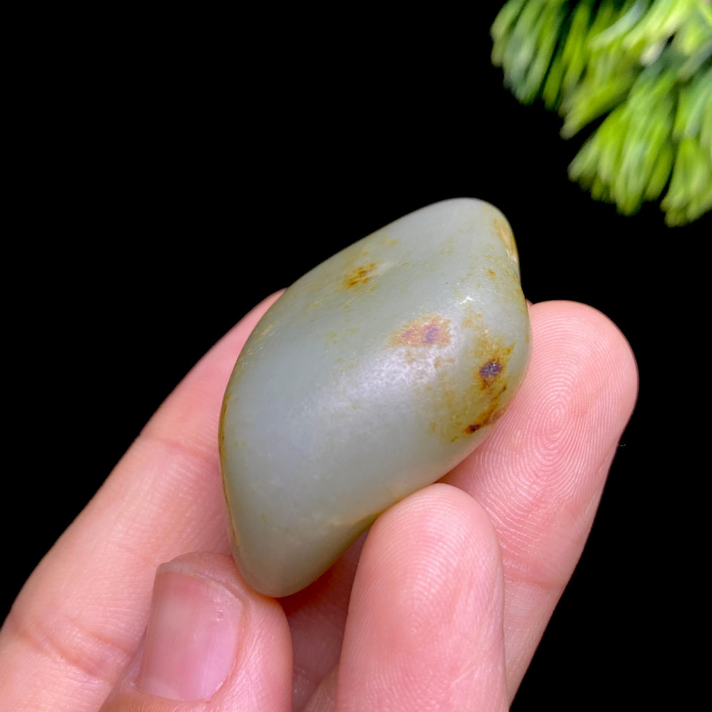 和田玉洒金皮籽料原石（34.9g）