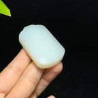 和田山料白玉无事牌挂件（50.0g）