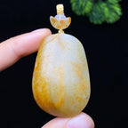 和田玉籽料无事牌（31.2g）