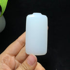和田山料白玉无事牌挂件（70.0g）