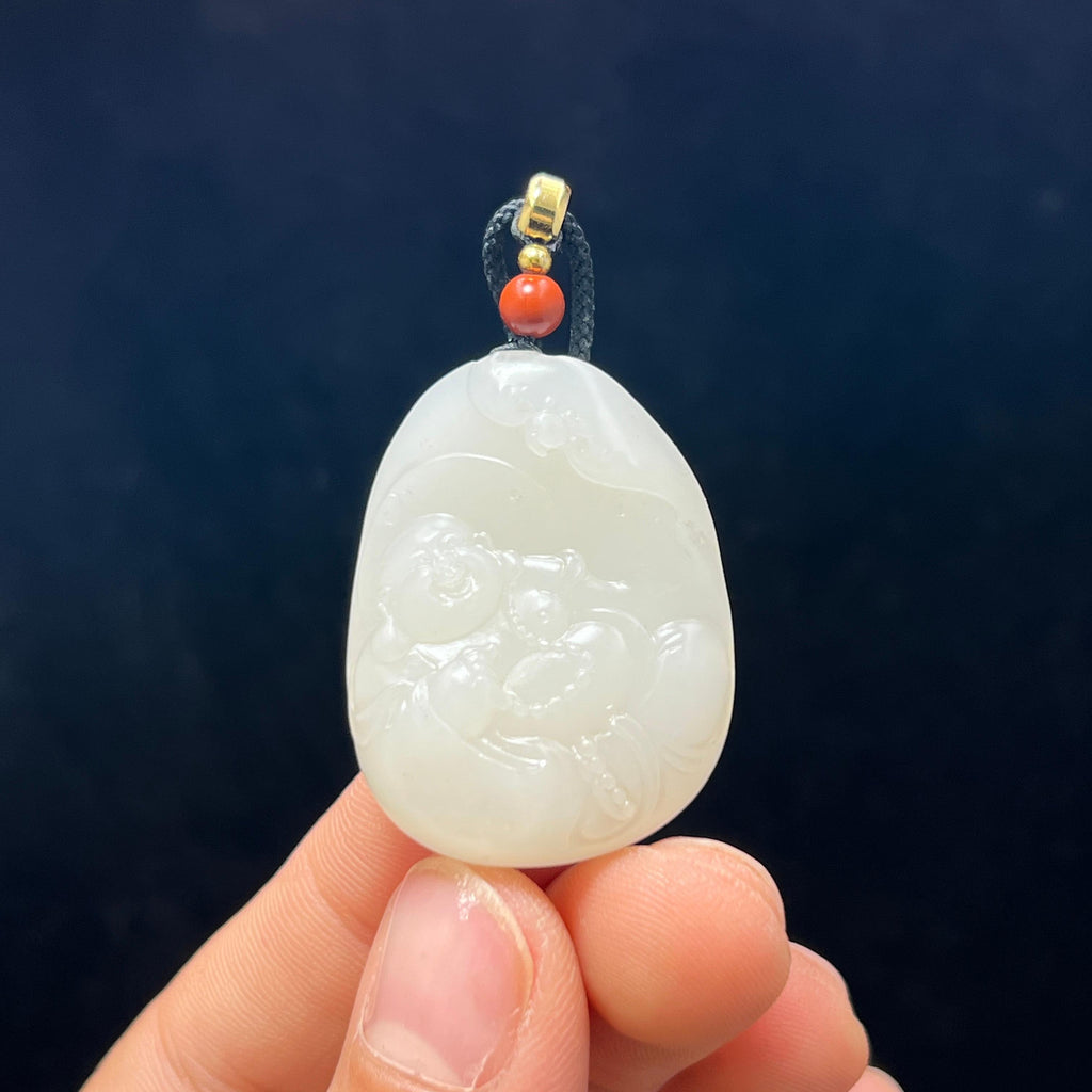 和田玉籽料弥勒佛（16.0g）