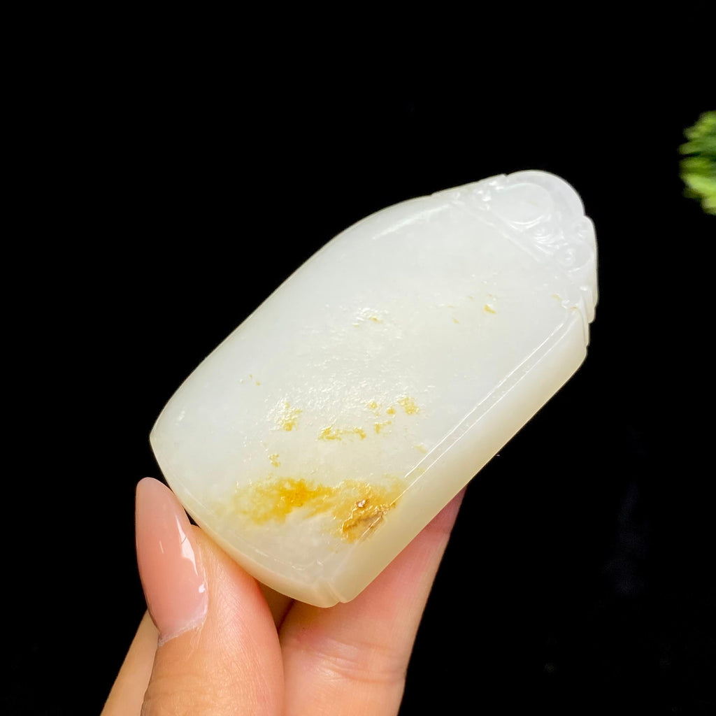 和田玉籽料无事牌（84.9g）
