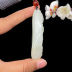 和田玉白玉籽料【观音】（50.6g）