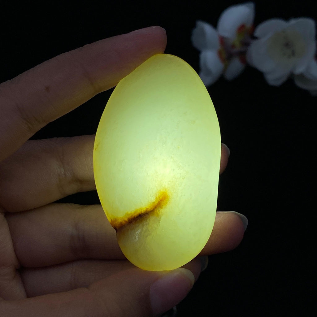 和田玉黄皮籽料（43.6g）