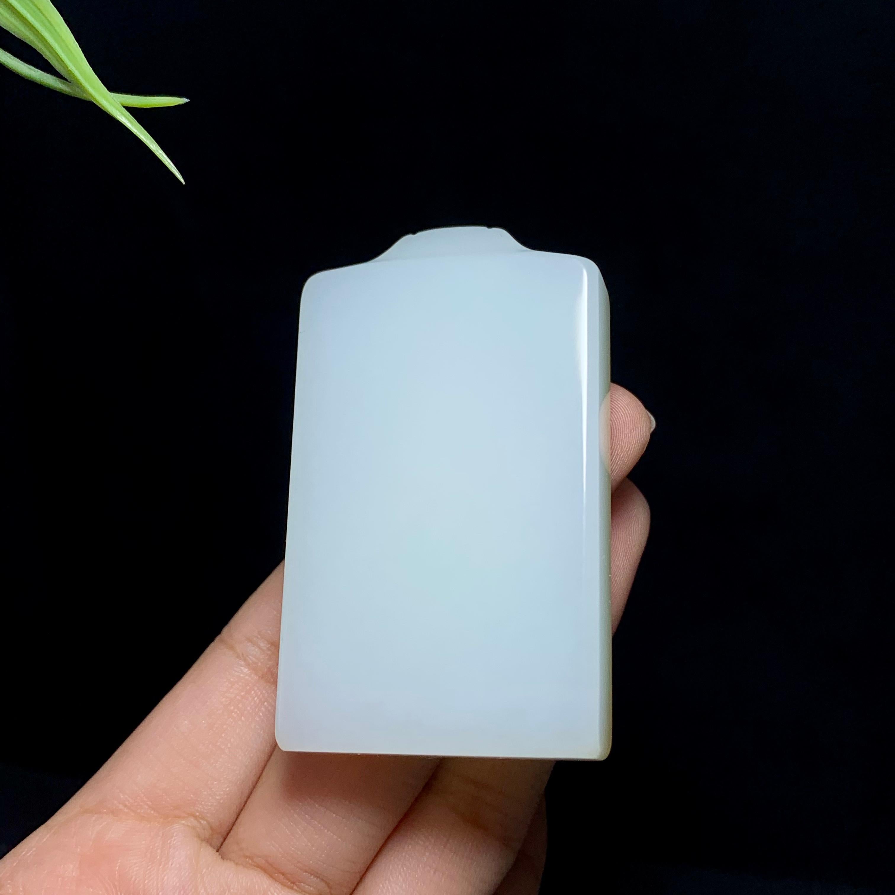 和田山料糖白玉无事牌（68.0g）