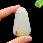 和田玉籽料无事牌（34.8g）