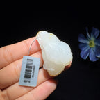 和田玉籽料玉白菜挂件（22.4g）