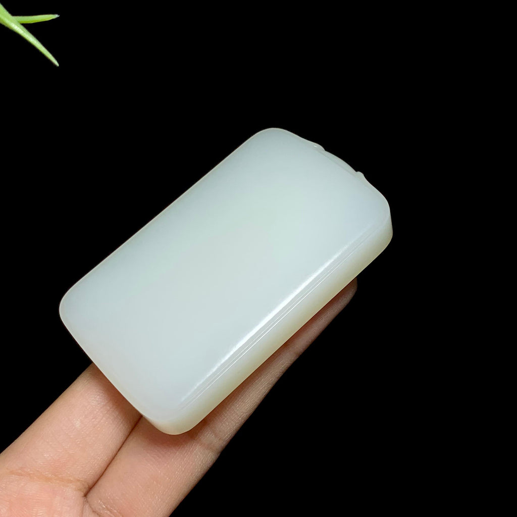 和田山料白玉平安无事牌（79.2g）