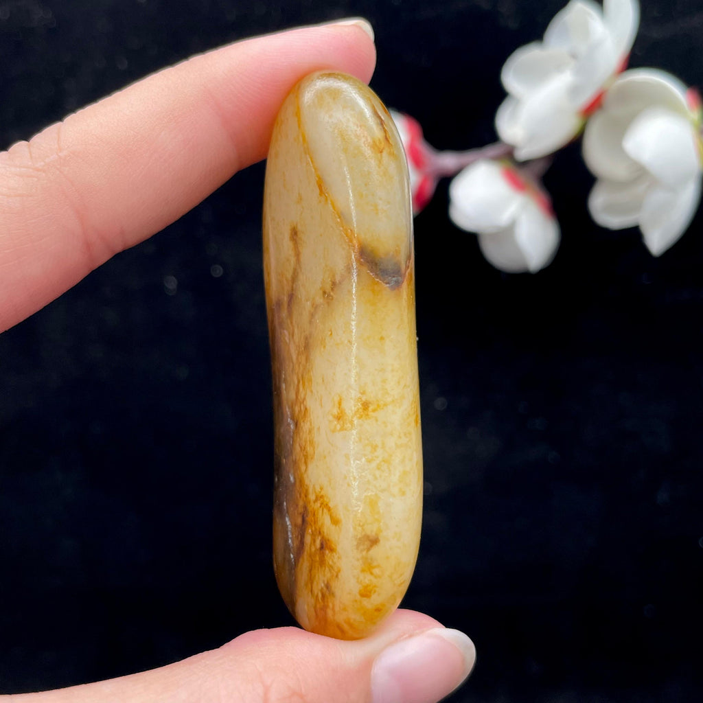 和田玉聚黄皮籽料（69.6g）