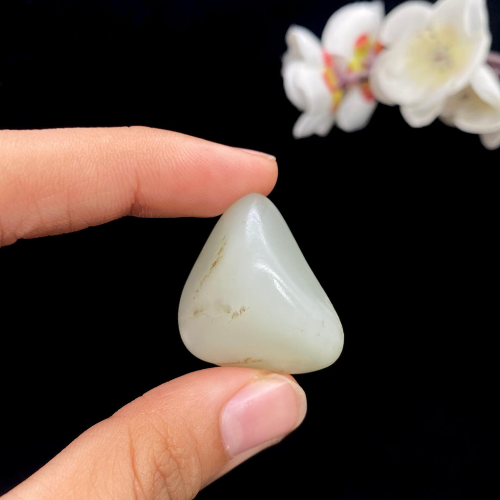 和田玉白玉籽料挂件（18.7g）
