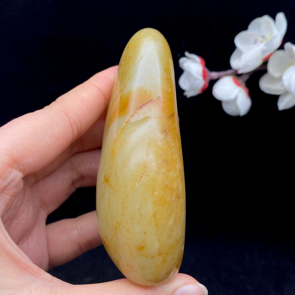 和田玉聚黄皮籽料（201.5g）