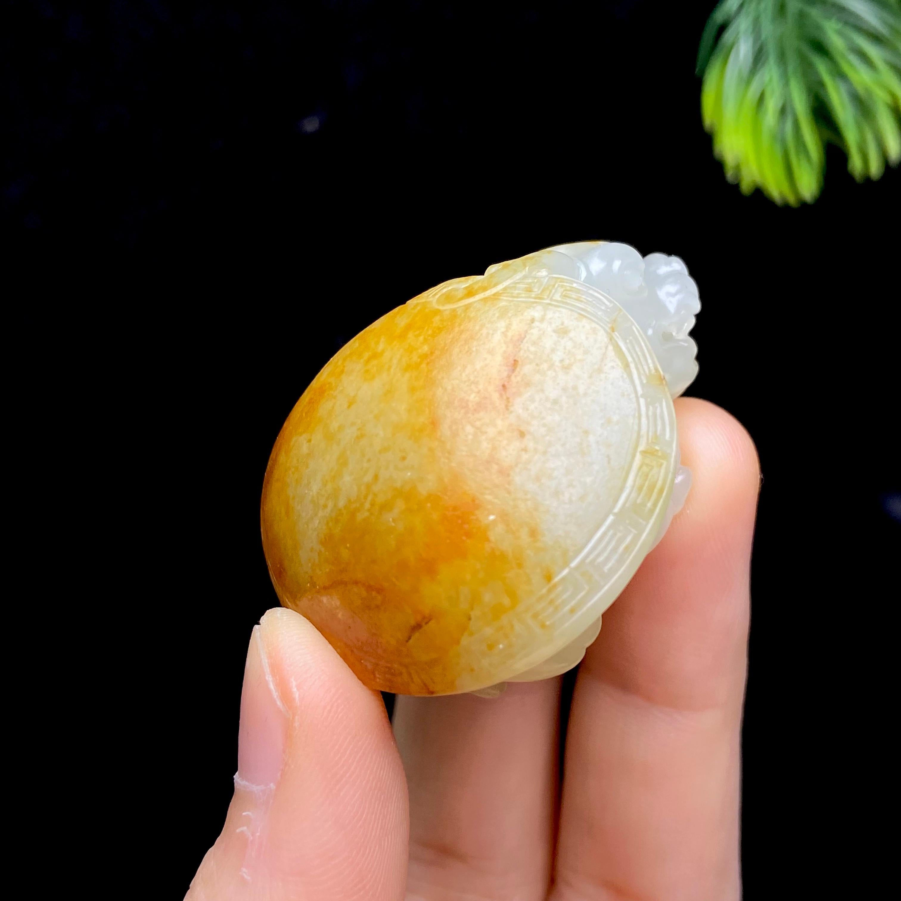 和田玉籽料龙龟（47.6g）