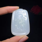和田玉白玉龙凤牌（35.7g）
