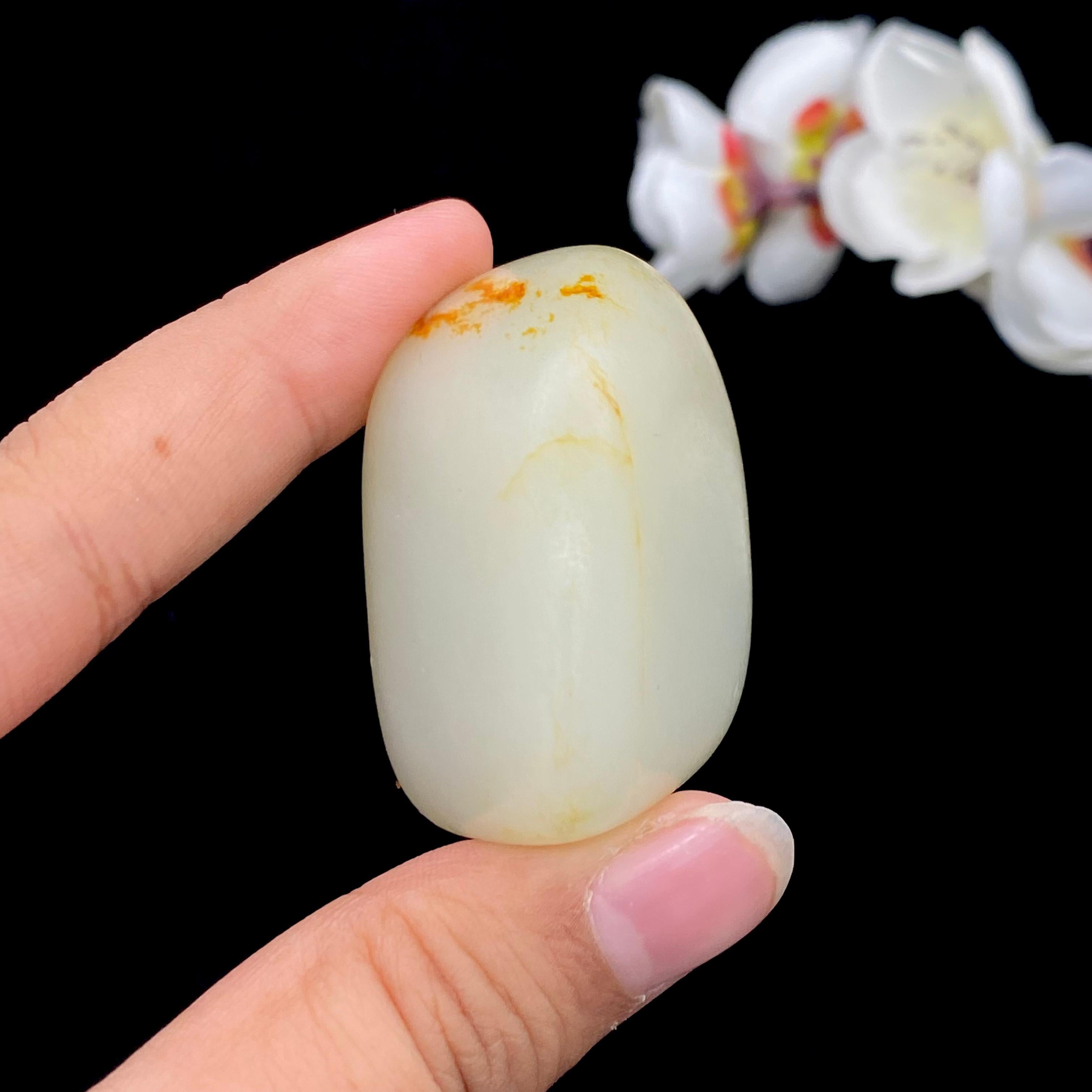 和田玉洒金皮籽料挂件（72.1g）