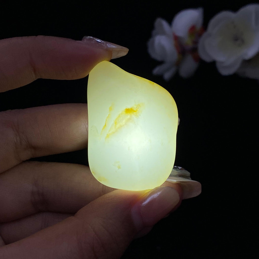 和田玉洒金皮籽料挂件（23.5g）