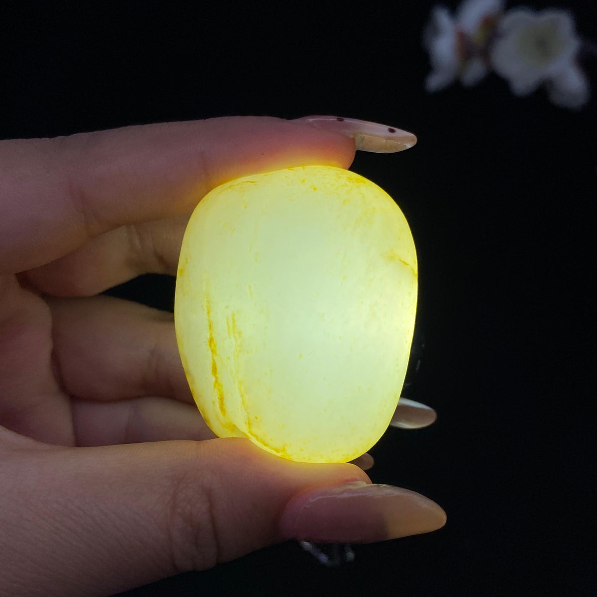 和田玉洒金皮籽料大挂件（47.7g）