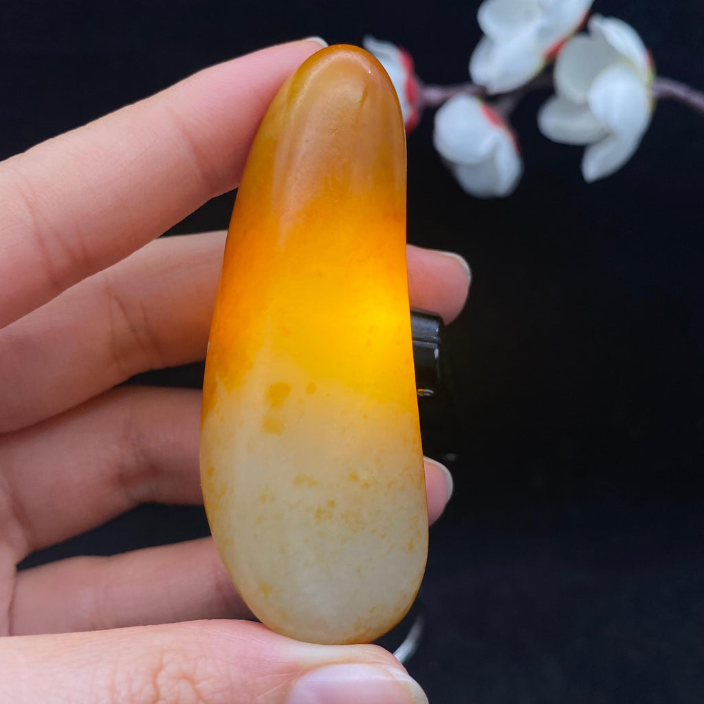 和田玉聚黄皮籽料（41.1g）