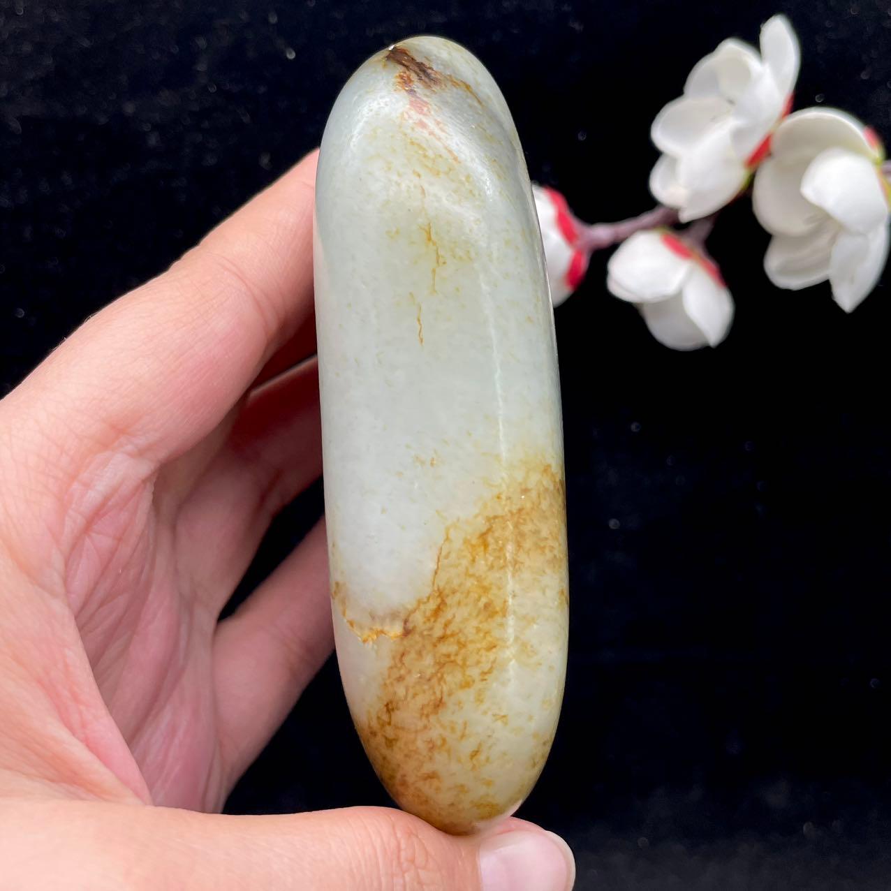 和田玉洒金皮青花籽料（269.7g）