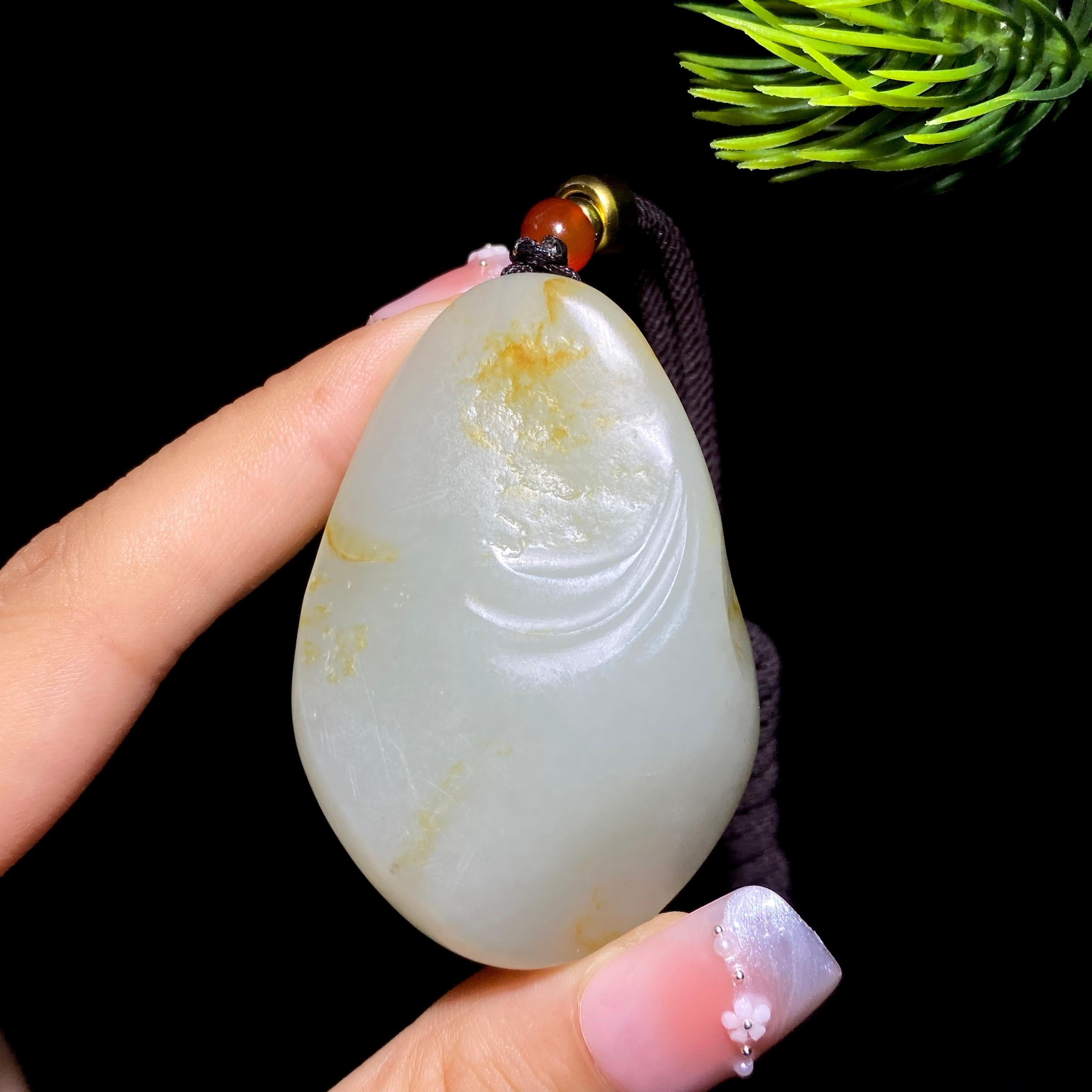 和田玉籽料关公（57.0g）