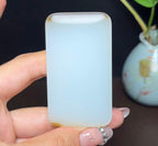 和田羊脂天地一口糖平安无事牌（72.1g）