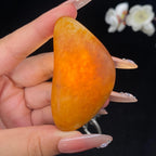 和田玉黄沁皮籽料挂件（46.1g）