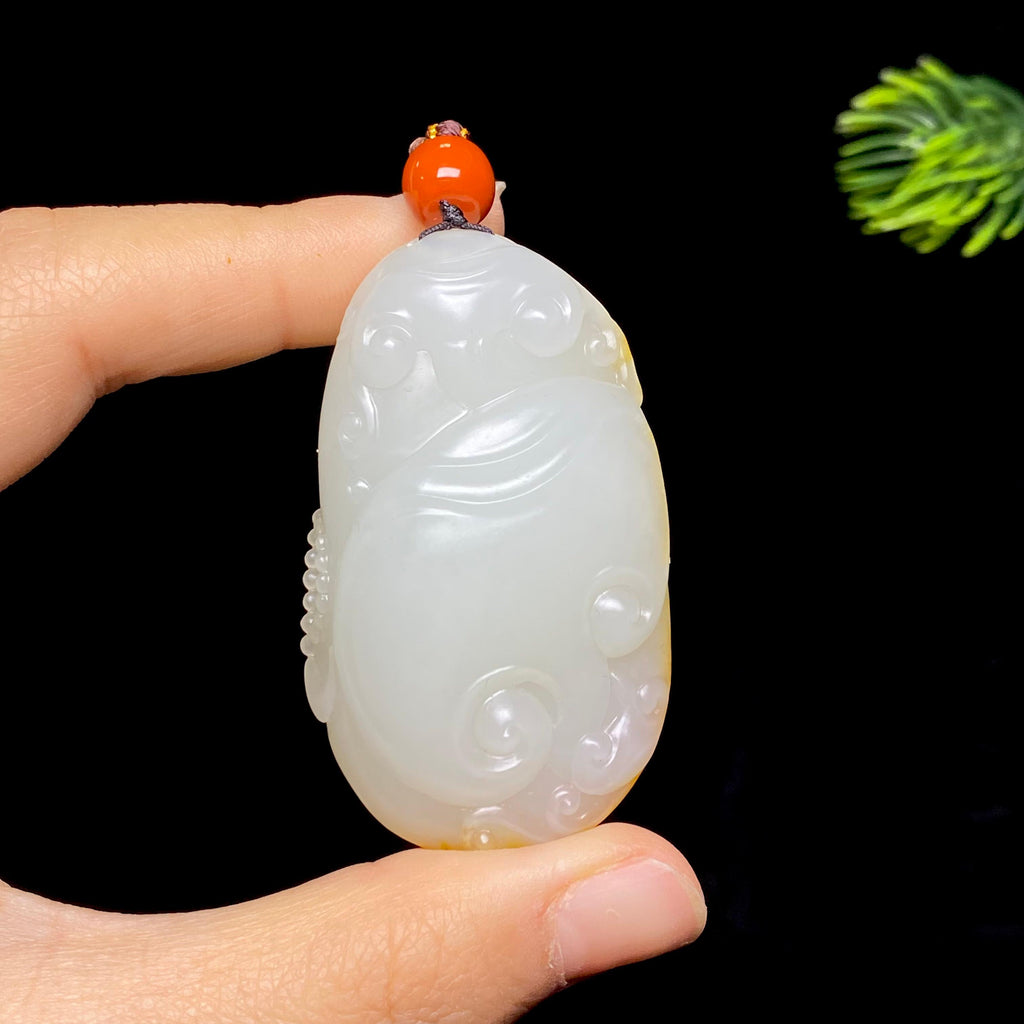 和田玉籽料佛公（57.4g）