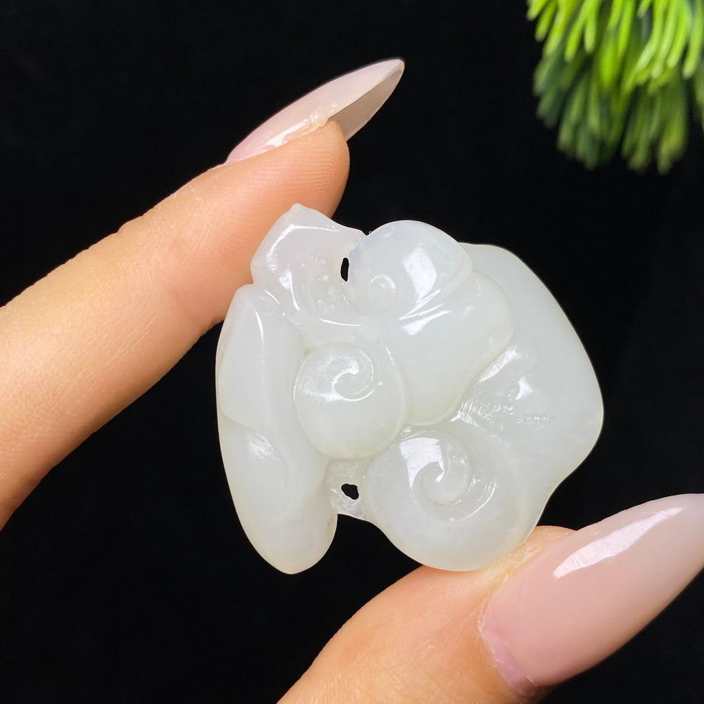 和田玉籽料如意（17.9g）