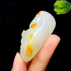 和田玉籽料佛公（40.2g）