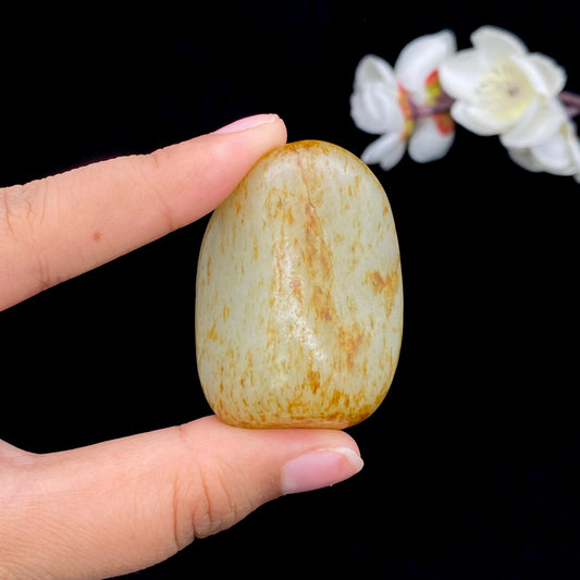 和田玉洒金皮籽料男士挂件（60g）