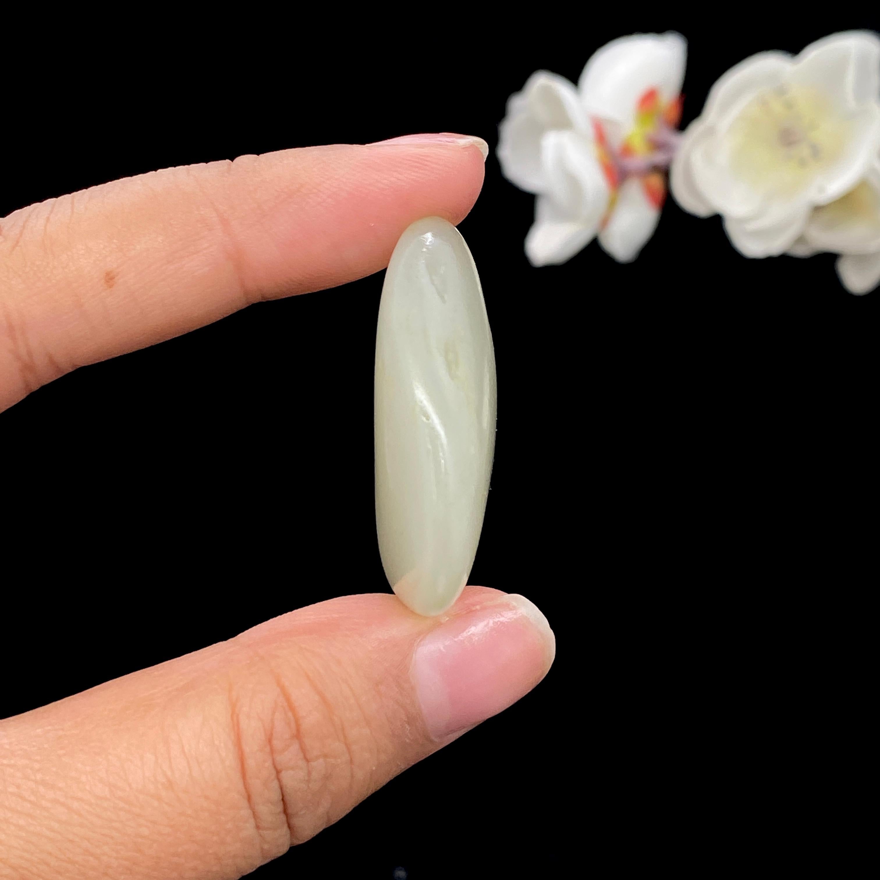 和田玉白玉籽料（19.5g）