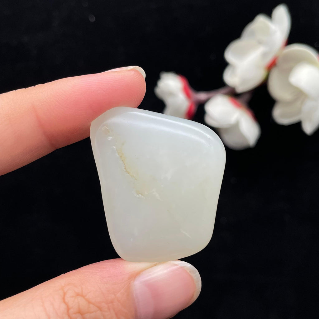 和田玉白玉籽料吊坠籽（17.5g）