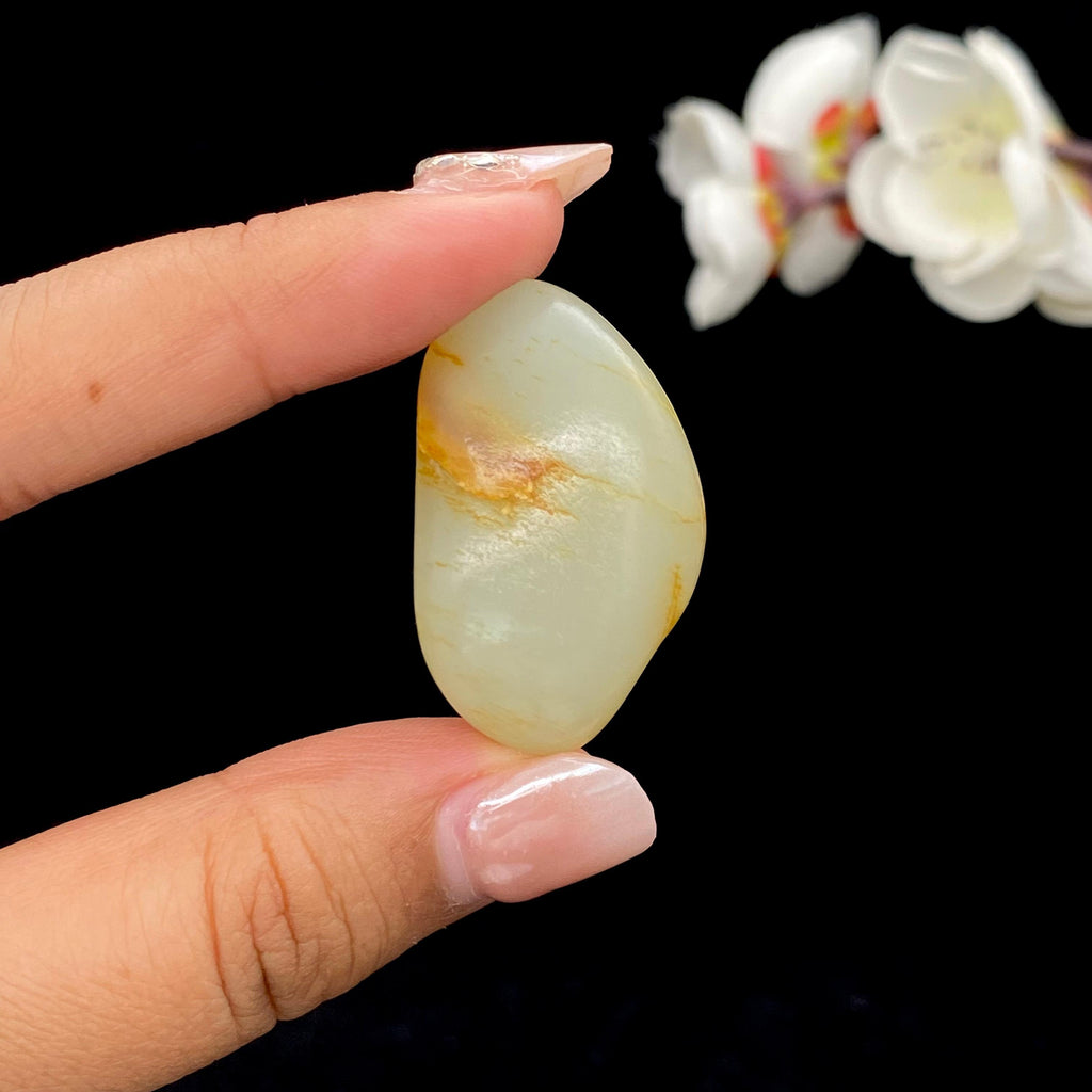 和田玉洒金皮籽料吊坠籽（14.3g）