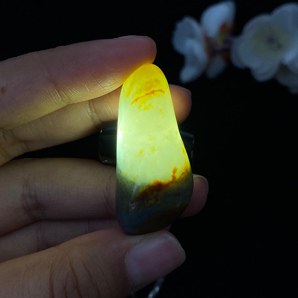 和田玉洒金皮籽料（14.5g）