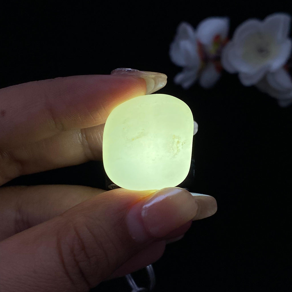 和田玉白玉籽料吊坠籽（12.5g）