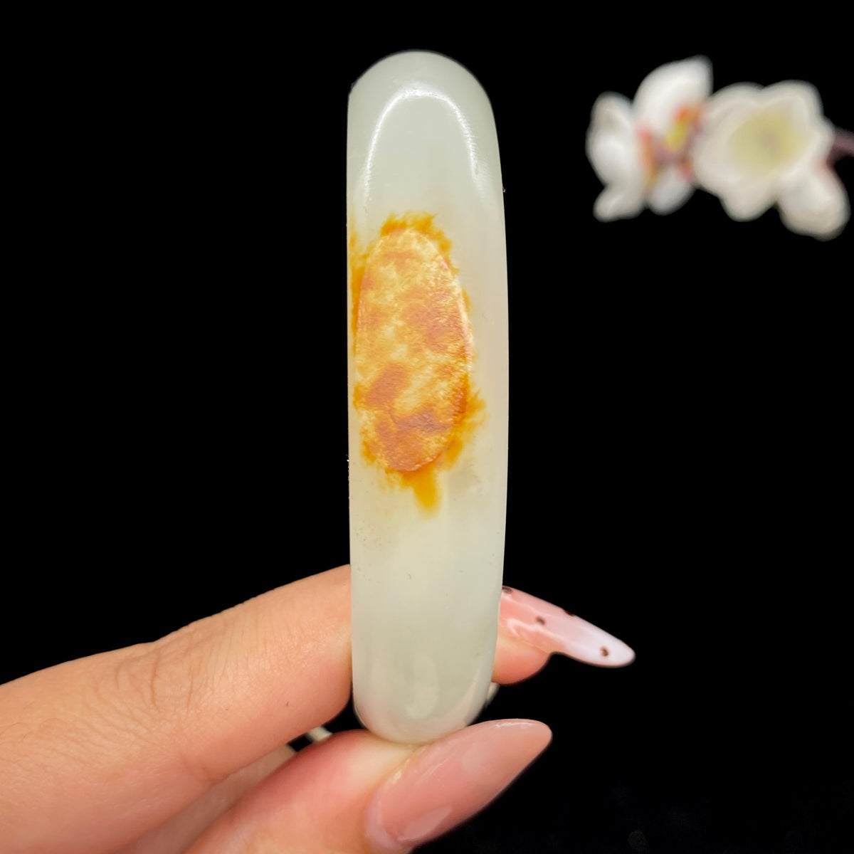 和田玉籽料【手镯】（55.1g）