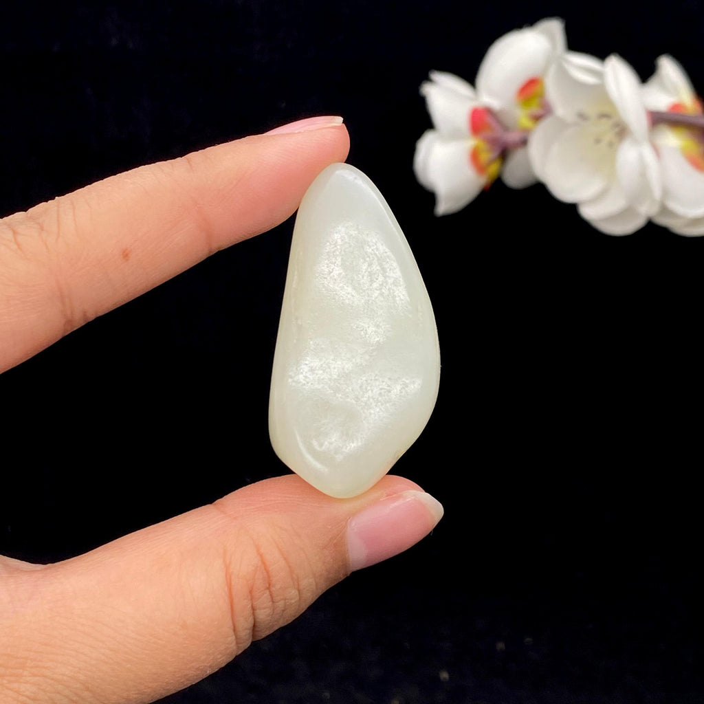 和田玉白玉籽料挂件（37.3g）
