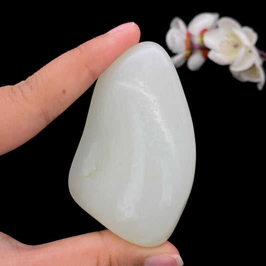 和田玉-白玉籽料原石，（86.2g）