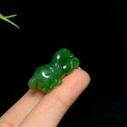 和田山料白玉生肖立体牛（g）