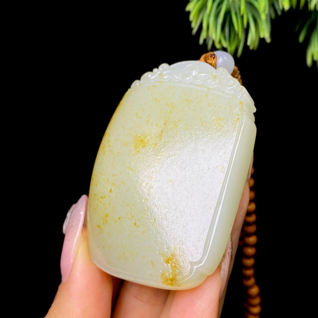 和田玉籽料无事牌（69.0g）