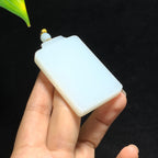和田山料白玉无事牌挂件（50.0g）